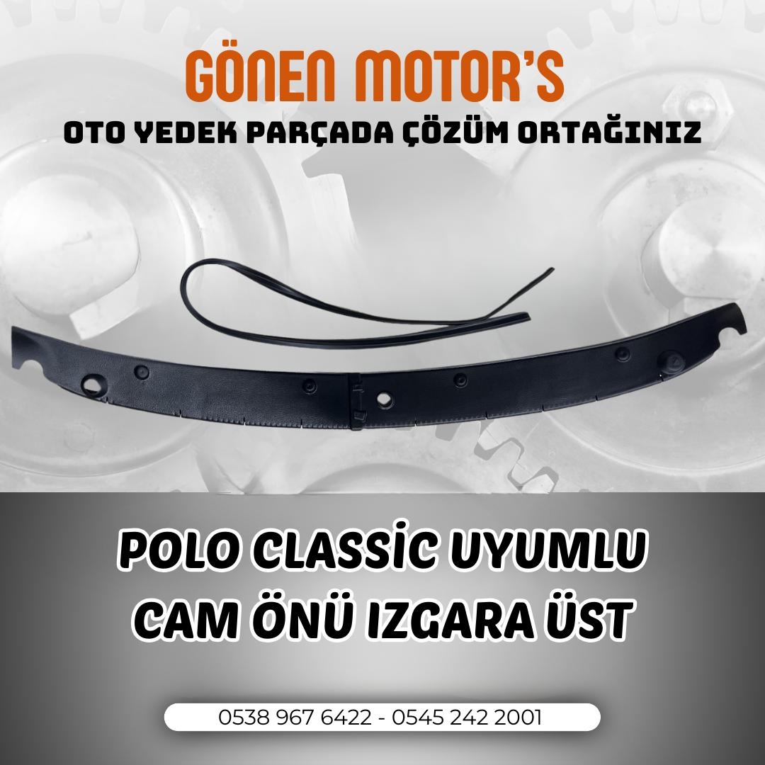 068 - Volkswagen Polo Classic Cam Önü Izgara Üst 2 Parça Seti